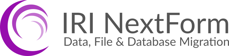IRI NextForm logo