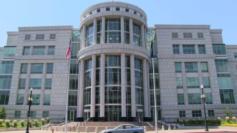 A governmental building where decisions are made