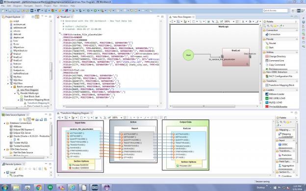 Building Test Data via RowGen in the IRI Workbench GUI