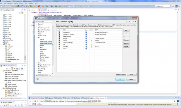 Data Connection Registry