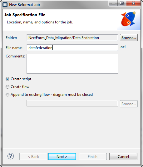 Job Specification File