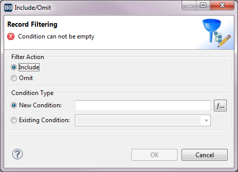 Include-Omit Record Filtering