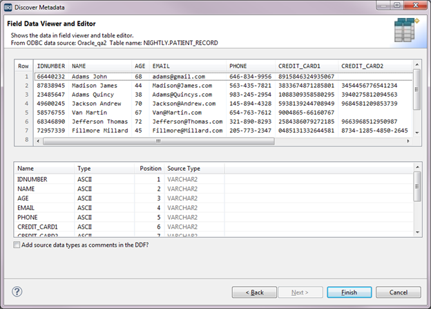 Field Data Viewer and Editor