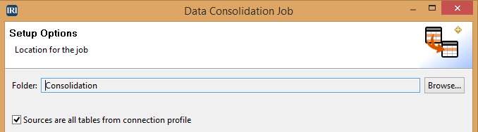Data Consolidation Job