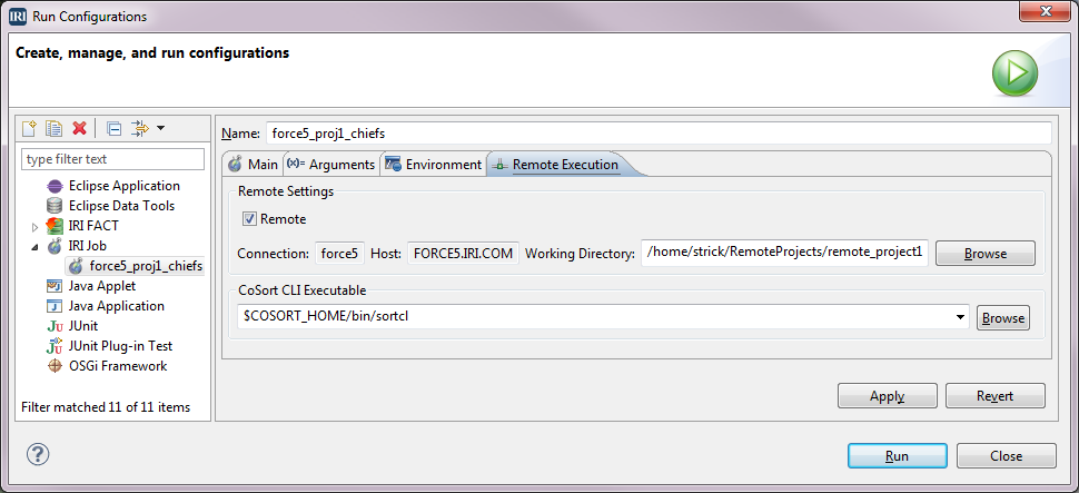 Run Configurations2