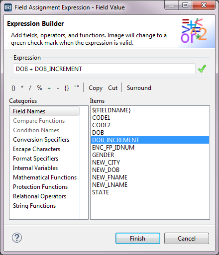 Field Assignment Expression