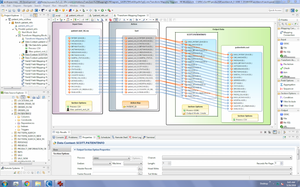 pii masking mapping diagram