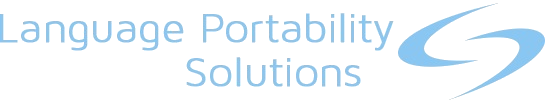 Language
                                        Portability Solutions, Inc.