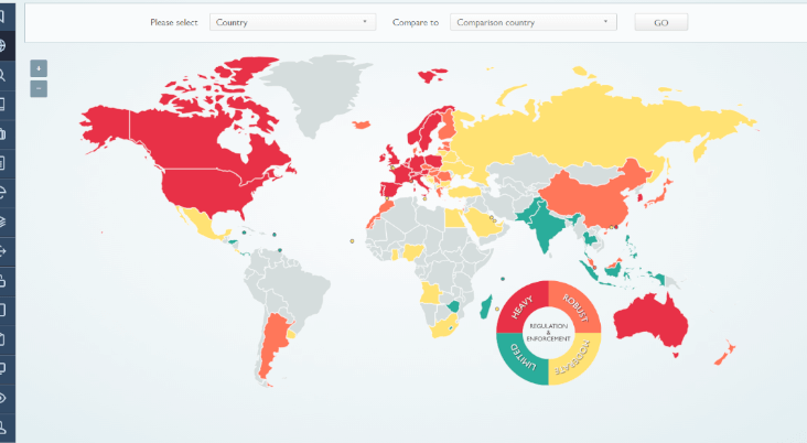 Map of Data Privacy Laws