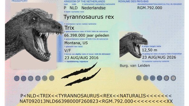 dutch t-rex passport