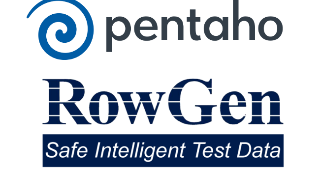 pentaho rowgen combined logo