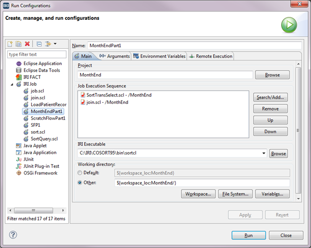 Run Configurations-Main