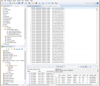 schema pattern search txt file