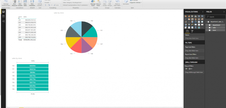 Power Bi Time Chart