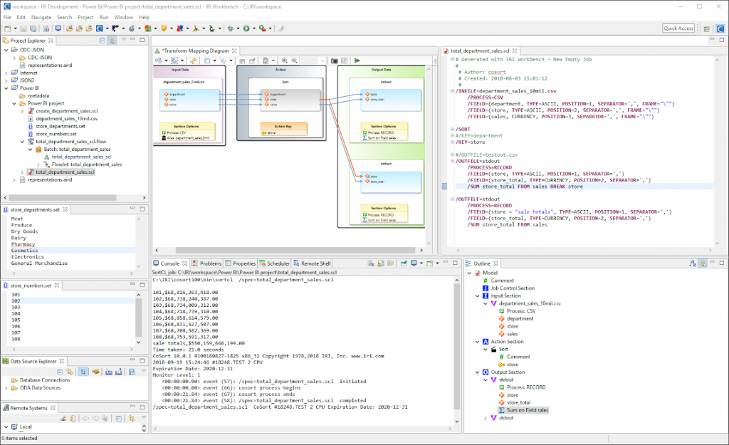 IRI Workbench Screenshot