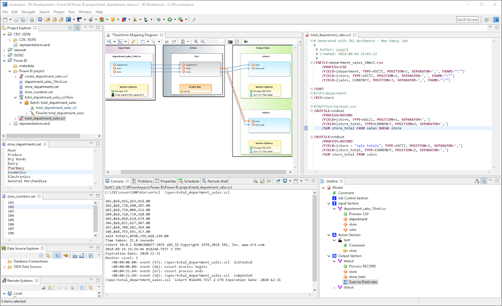 IRI Workbench screenshot