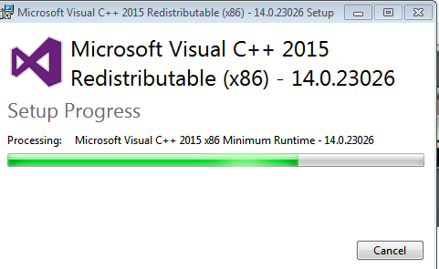 Snowflake visual C++ setup