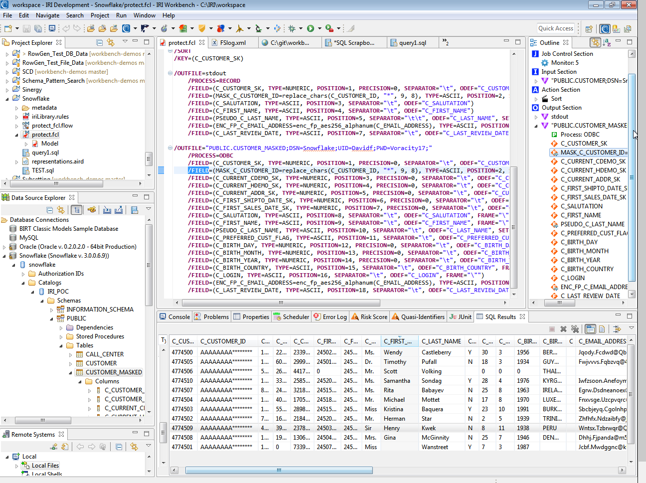 Screenshot of Workbench