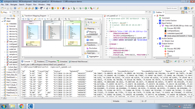 Processing Live Data Feeds in Voracity - IRI