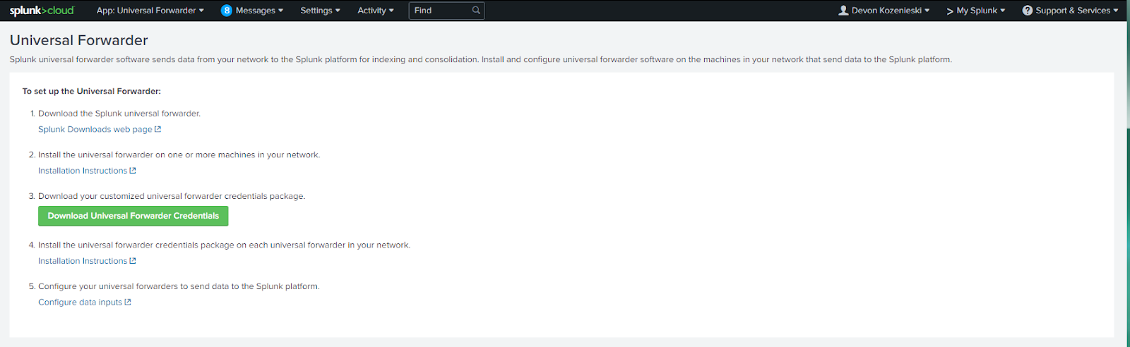 download universal forwarder download universal forwarder