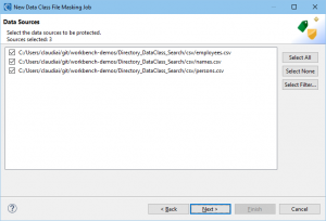 Data Class File Masking - IRI
