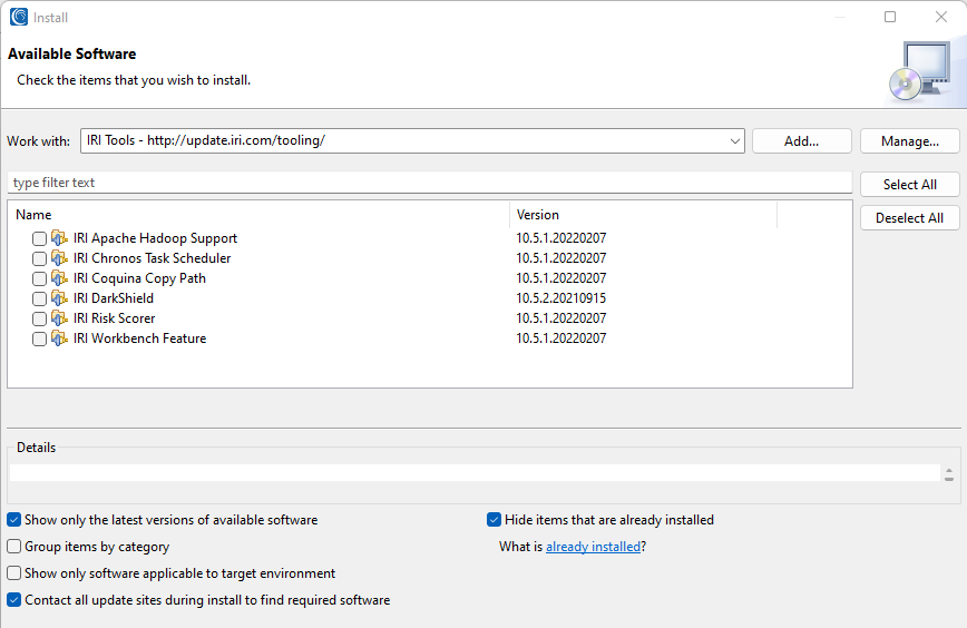 install-new-software-iri-workbench - IRI