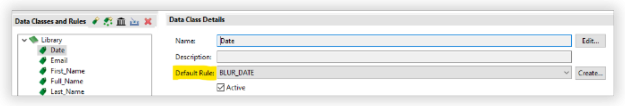 Data Class & Rule Library in IRI Workbench - IRI