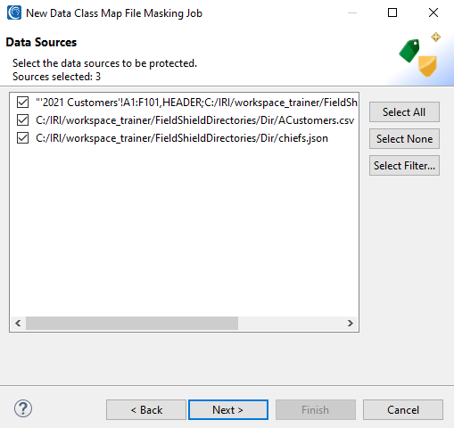 Masking Flat Files in the FieldShield GUI - IRI