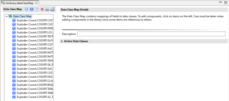 Schema Data Class Search - IRI