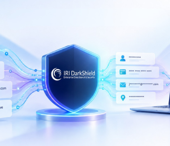 IRI DarkShield reducing LLM PII risk by masking sensitive personal information before it reaches large language models, protecting data privacy in AI workflows.